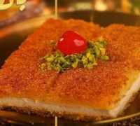 كنافة بالقشطة — حلويات دهب