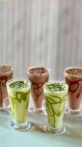 ميلك شيك بيساشيو — مطعم وشاورما العف