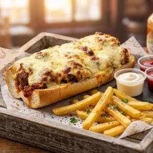وجبة بابا روتشي — Azoz burger عزوز برجر